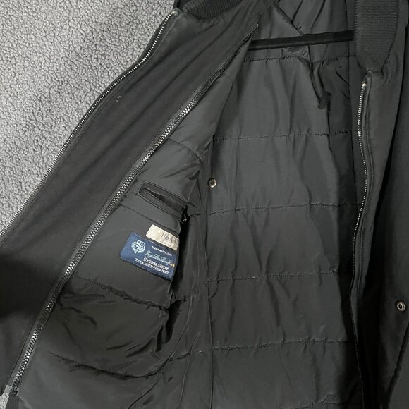 Loro Piana Storm System Zelander High Tenacity for Harry Rosen Wool Coat Size 52 - Picture 7 of 16